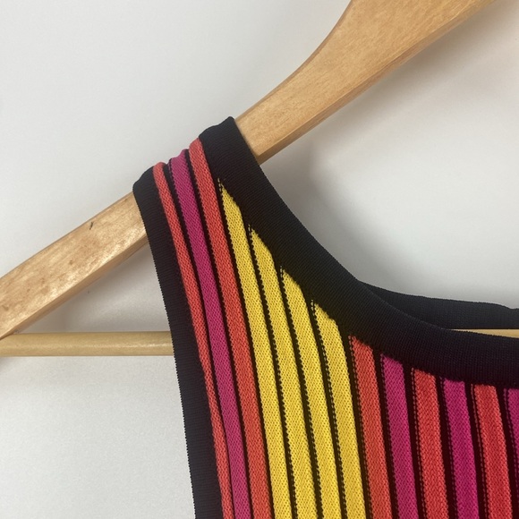 Codigo multi stripe colorful maxi body con tank dress - Picture 5 of 16